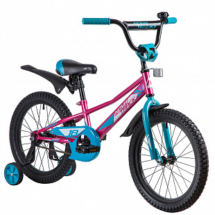 Велосипед Novatrack Valiant 18" (2019) 183VALIANT.RD9 fuchsia