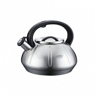 Чайник из нержавеющей стали Peterhof со свистком PH-15651 3л