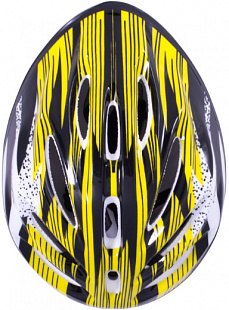 Шлем для роликовых коньков Ridex Cyclone yellow/black