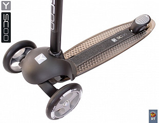 Самокат Y-Scoo Rt Trio Diamond 120 Kaleidoscope black/white