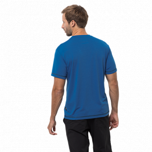 Футболка мужская Jack Wolfskin Crosstrail T Men electric blue