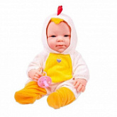 Кукла Play Smart Пупс с уточкой пищалкой 5360 pink/yellow