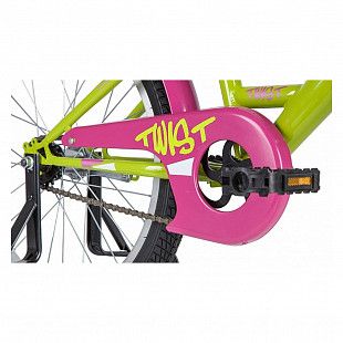 Велосипед Novatrack Twist 20” green/pink