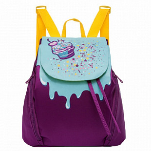 Городской рюкзак GRIZZLY RD-749-1 /1 lilac/light blue