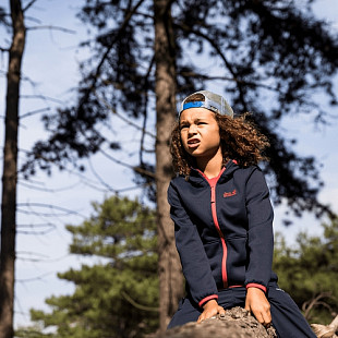 Куртка детская Jack Wolfskin Kiewa Jacket Kids night blue