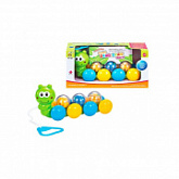 Каталка развивающая Гусеница 2212