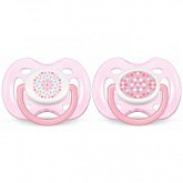 Пустышка силиконовая Avent Free Flow 2 шт SCF180/26