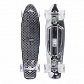 Penny board (пенни борд) Maxcity Plastic Board Metallic small silver