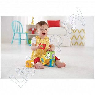 Развивающая пирамидка Fisher Price Веселые животные (CDC52)