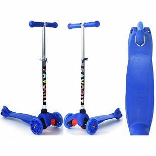 Самокат детский Favorit Mini S00022-BL blue