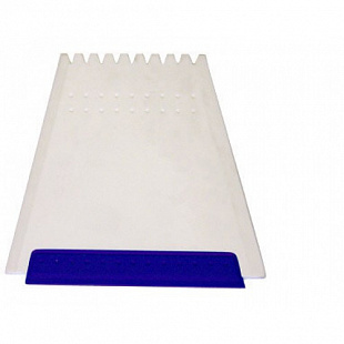 Скребок автомобильный Walz 32011 white/blue