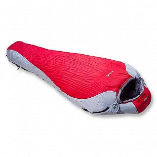 Спальный мешок RedFox Arctic -30 left XL Long dark red/light grey