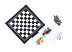 Настольная игра Qunxing Toys 5 в 1 S3304 Настольная игра Qunxing Toys 5 в 1 S3304