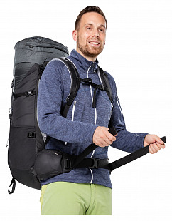 Рюкзак Deuter Aircontact Lite 65+10 3340721-4701 graphite/black (2021)