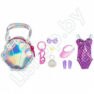 Игровой набор Barbie Модная сумочка с аксессуарами (HJT41 HJT43)