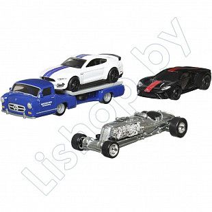 Набор машинок Hot Wheels Premium Jay Leno'S Garage Diorama (GMH39 HKC17)