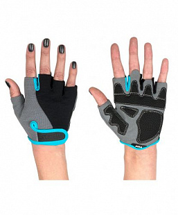 Перчатки для фитнеса Starfit SU-117 Black/Grey/Blue