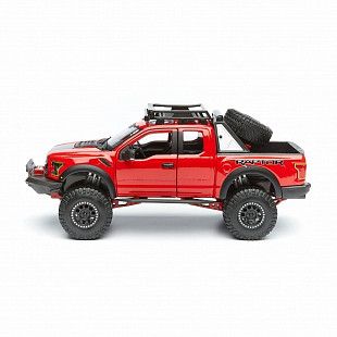 Масштабная модель автомобиля Maisto 1:24 Форд F-150 Раптор (32521) red