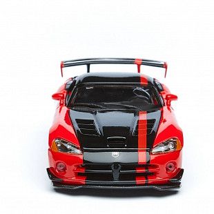Коллекционная машина Bburago 1:24 Dodge Viper SRT/10 (18-22114) red