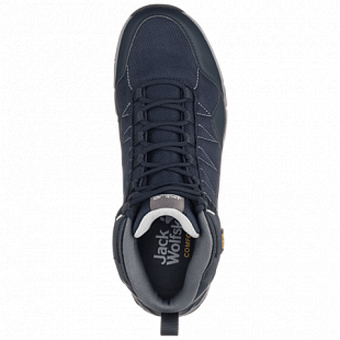 Ботинки мужские Jack Wolfskin Maze Texapore Mid M dark blue / light grey