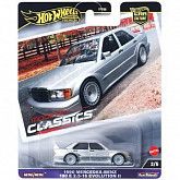 Машинка Hot Wheels Premium 1:64 1990 Mercedes Benz 190 E 2.5-16 Evolution II 2/5 (HRV98)