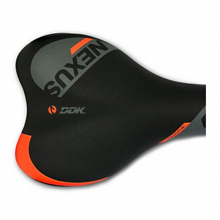 Велоседло DDK SA5311 black/grey/orange