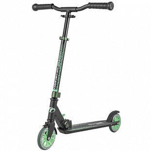 Самокат складной Tech Team Comfort 125R 2020 Black/Green