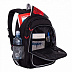 Рюкзак школьный GRIZZLY RB-052-1 /2 black/red