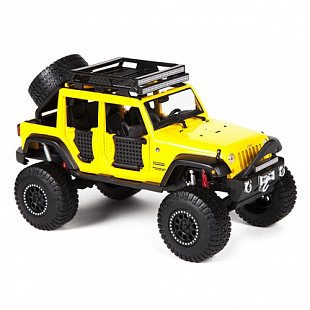 Масштабная модель автомобиля Maisto 1:24 Джип Вранглер (32523) yellow