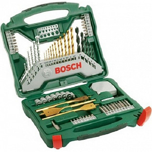 Набор оснастки Bosch Titanium X-Line 70 предметов 2607019329