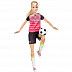 Кукла Barbie Made To Move Футболистка DVF68 DVF69	