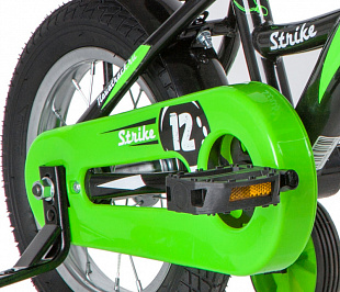 Велосипед Novatrack Strike 12" (2020) 123STRIKE.BKG20 black/green