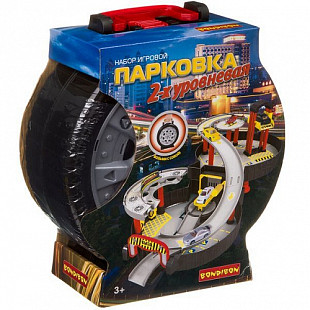 Набор игровой Bondibon «ПАРКОВКА», 2-х уровневая ВВ4073 