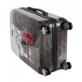 Чемодан средний Polar 24" 2-ой РА026 grey