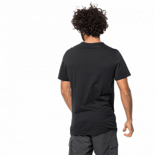 Футболка мужская Jack Wolfskin Logo T M black