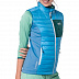 Ветрозащитная стеганая жилетка женская Jack Wolfskin Routeburn Vest W misty blue