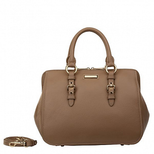 Женская сумка из кожи Pola 9010 beige