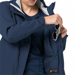 Куртка женская Jack Wolfskin Seven Lakes Jacket W dark indigo
