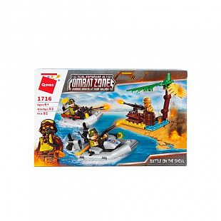 Конструктор Qman Военная техника 1715-1718