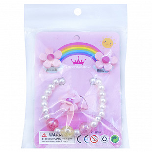 Набор детских украшений Qunxing Toys Цветочное настроение R3-4	