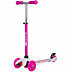 Самокат-кикборд Novatrack Disco-kids Print 120H.DISCOKIDS.SWPN20 pink/white Самокат-кикборд Novatrack Disco-kids Print 120H.DISCOKIDS.SWPN20 pink/white
