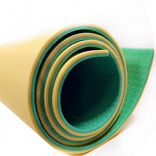 Туристический коврик Isolon Tourist 8 1800x600x8мм green/yellow