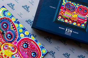 Пазл DaVICI Совушки 120 деталей