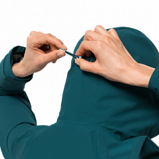 Куртка женская Jack Wolfskin Astana Jacket W dark jade