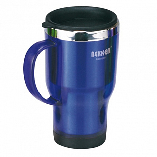 Термокружка Bekker 0,45 л BK-4091 blue
