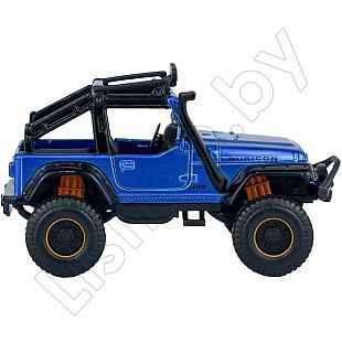 Машинка Maisto 2003 Jeep Wrangler Rubicon (21205) blue