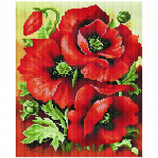 Алмазная мозаика Picasso "Роскошные маки" PD3040018