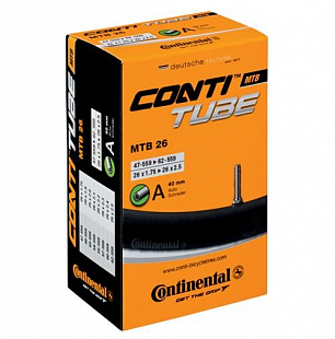 Велокамера Continental Tour 26"(650C), автониппель, облегченная, 180533