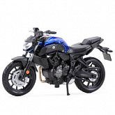 Масштабная модель мотоцикла Maisto 1:18 2017 Yamaha MT-07 (39300 20-18855) Met Blue НОВОЕ ПОСТУПЛЕНИЕ