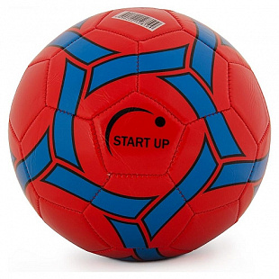 Мяч футбольный Start Up E5120 red/blue